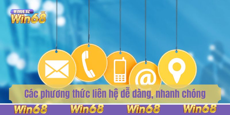 Các phương thức liên hệ dễ dàng, nhanh chóng hội viên cần nắm